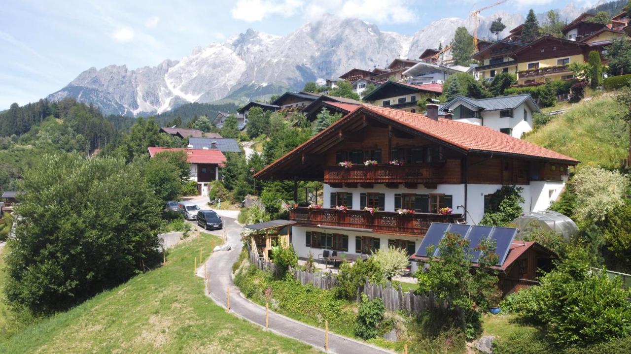 Ferienwohnung Haus Meissl Mühlbach am Hochkönig Buitenkant foto